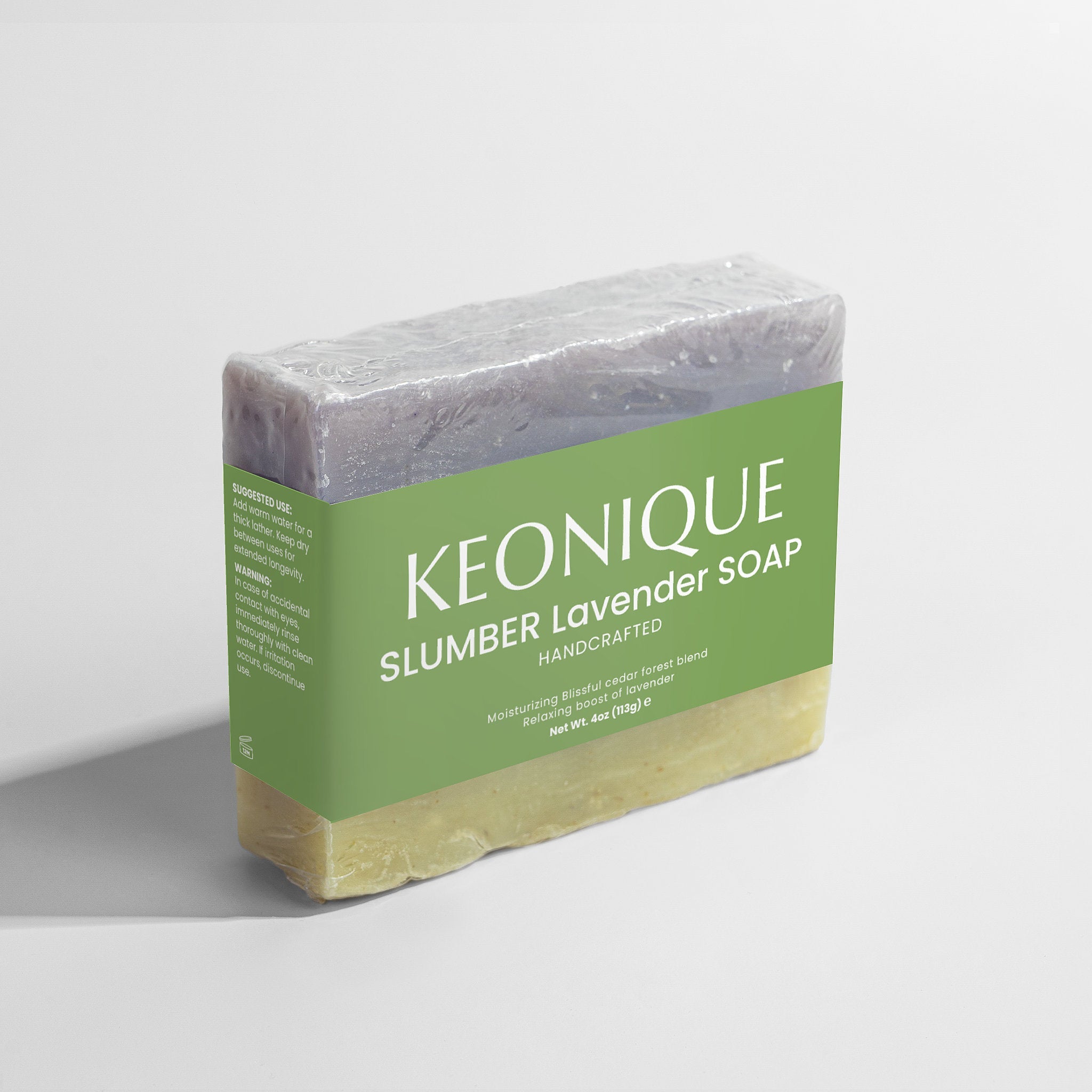 KEONIQUE Slumber Lavender Soap - KEONIQUE