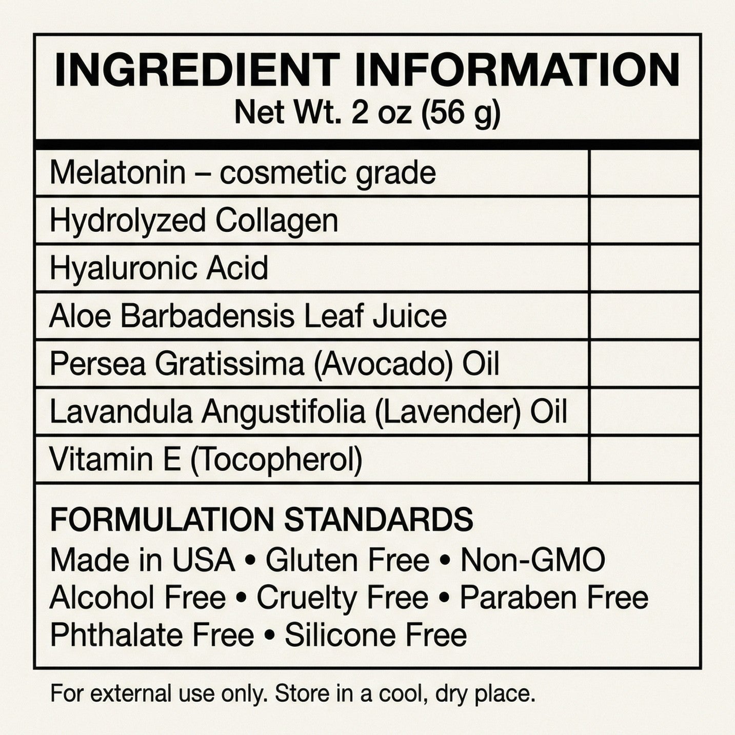 SLEEP+ Night Reset Collagen Cream - KEONIQUE